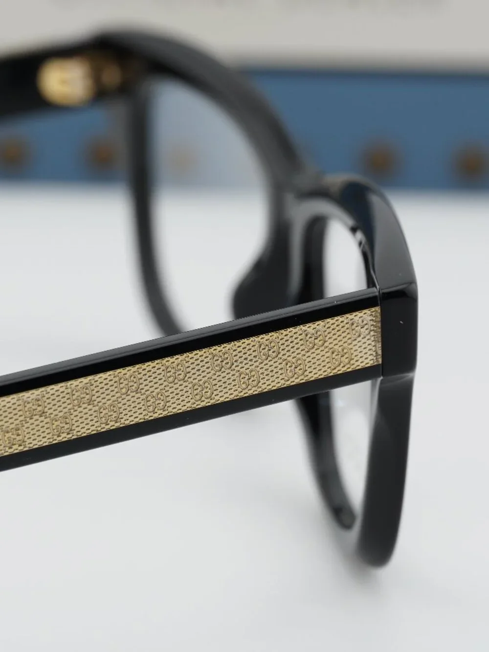Gucci GG2066O 005 Women Square Eyeglasses 51mm - Black - Picture 8 of 10